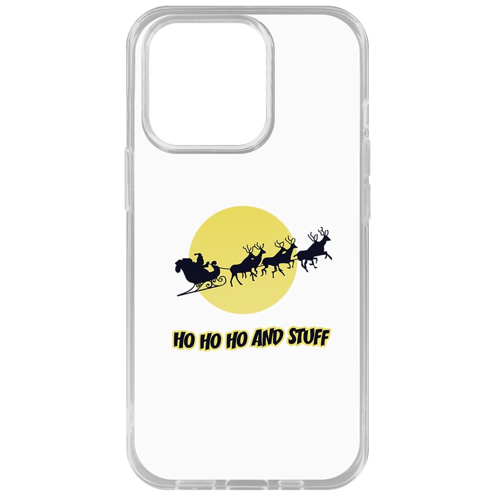

Чехол-накладка Krutoff Clear Case И многое другое для iPhone 14 Pro