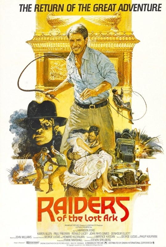 

Постер к фильму "Индиана Джонс: В поисках утраченного ковчега" (Raiders of the Lost Ark) 5