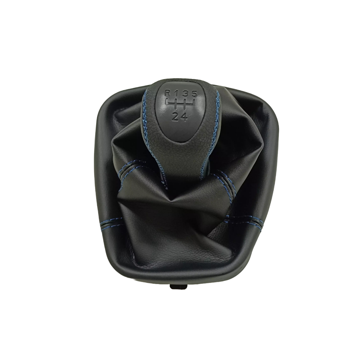 

Ручка КПП Mertsavto с чехлом PREMIUM-black на ВАЗ-2110,2111,2112 черный с синей строчкой, Ручка КПП с чехлом PREMIUM-black на ВАЗ-2110, 2111, 2112