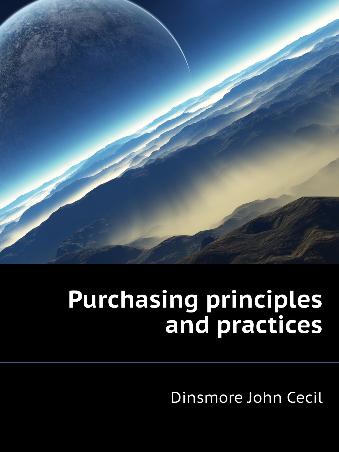 

Purchasing principles and practices