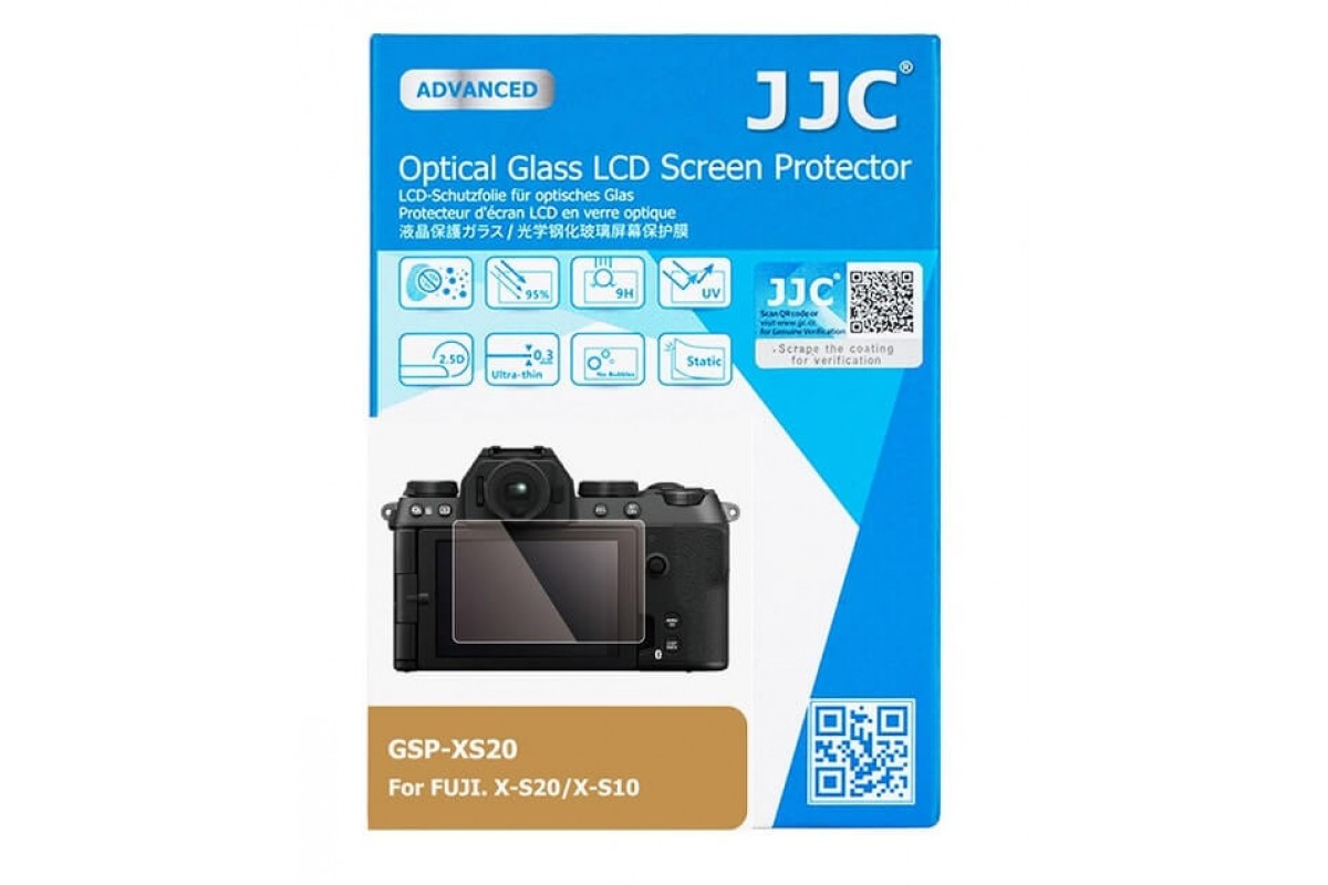 

Защитнoе стeкло JJС GSP-ХS20 для фотокамер Fujifilm Х-S20, Х-S10, JJС GSP-ХS20