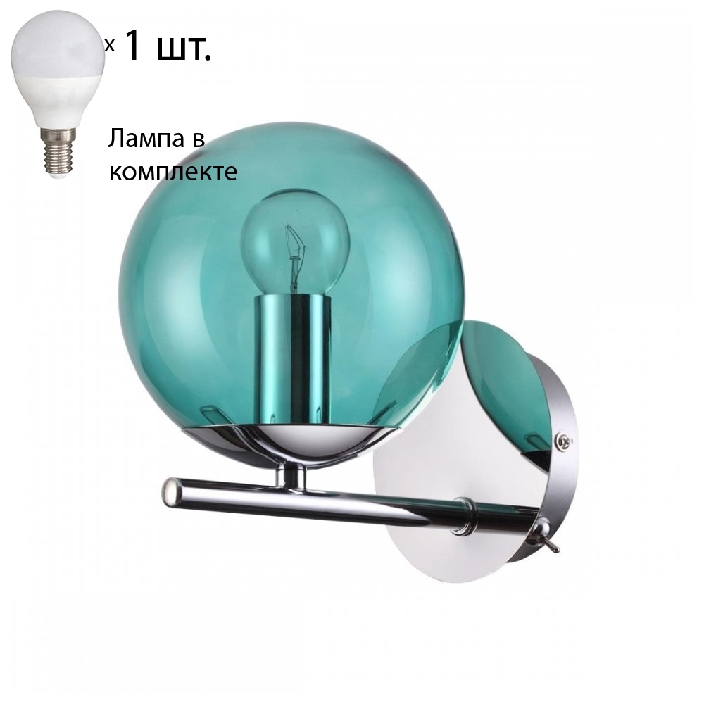 

Бра с лампочкой Lumion Sierra 4454/1WT+Lamps E14 P45