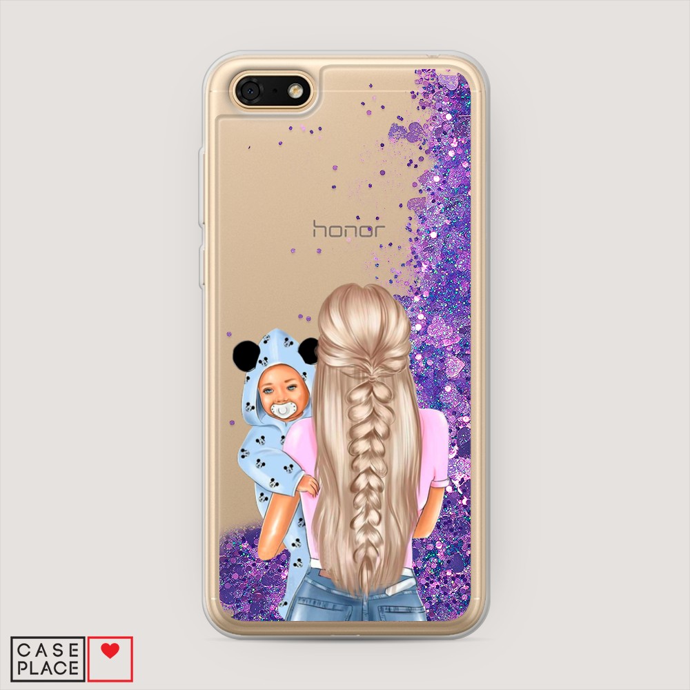 

Чехол Awog на Huawei Y5 2018 "Молодая мама", Разноцветный, 65992-1