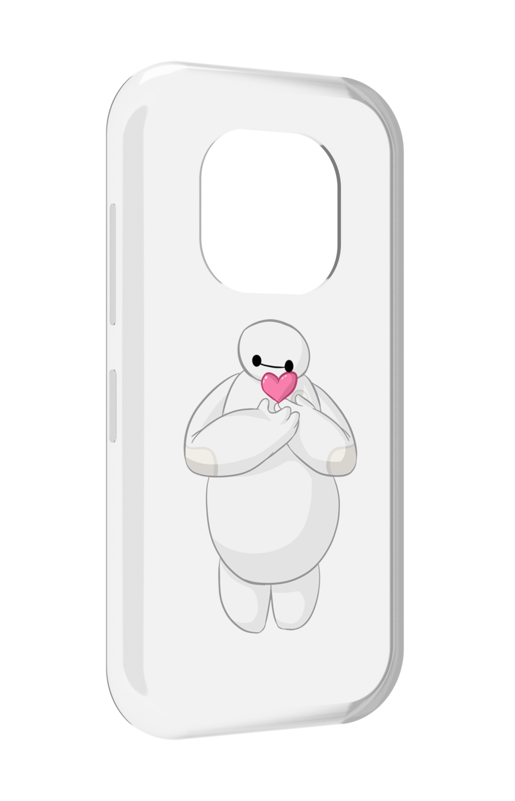 

Чехол MyPads снеговик-с-сердечком для Doogee V20, Прозрачный, Tocco