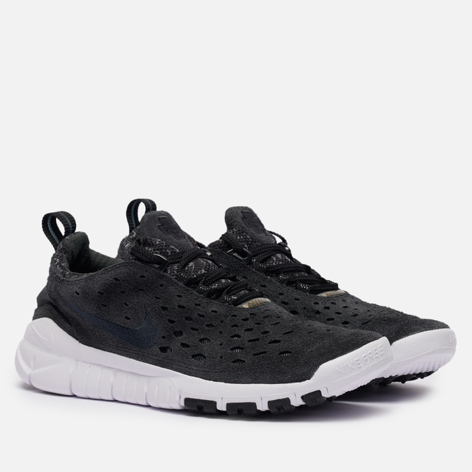 фото Кроссовки мужские nike free run trail серые 10 us