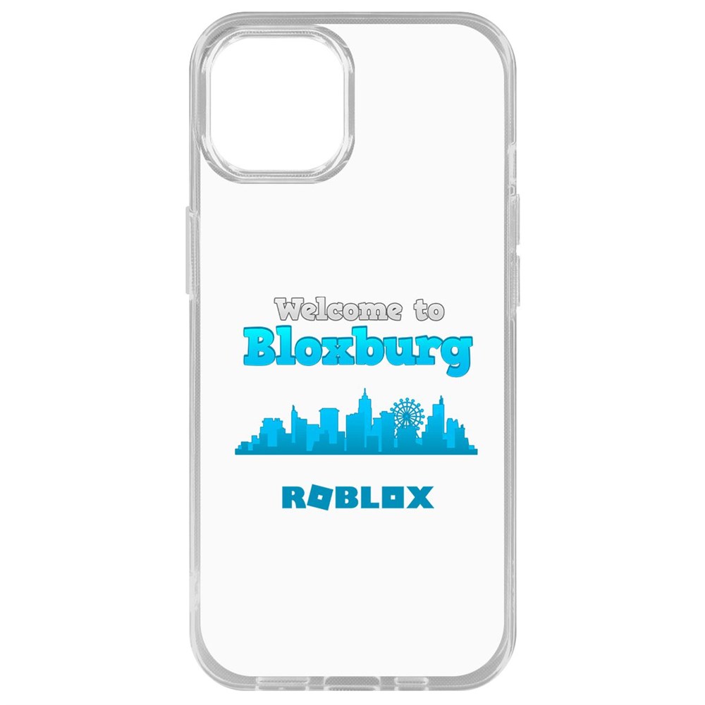 

Чехол-накладка Krutoff Clear Case Roblox-Блоксбург для iPhone 14 Plus, Прозрачный