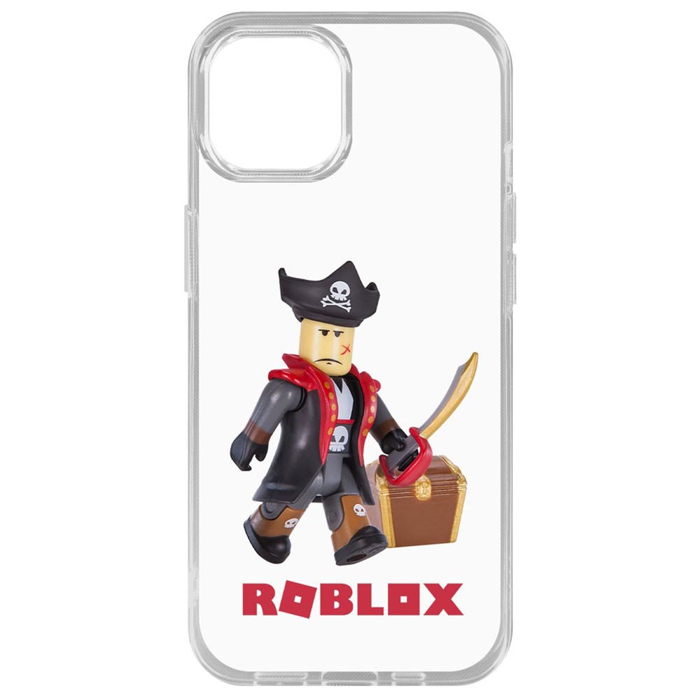 Чехол-накладка Krutoff Clear Case Roblox-Капитан Ярость для iPhone 14 Plus