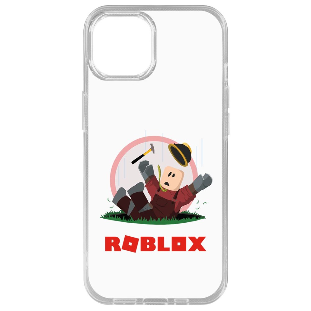 Чехол-накладка Krutoff Clear Case Roblox-Ошибка доступа для iPhone 14 Plus