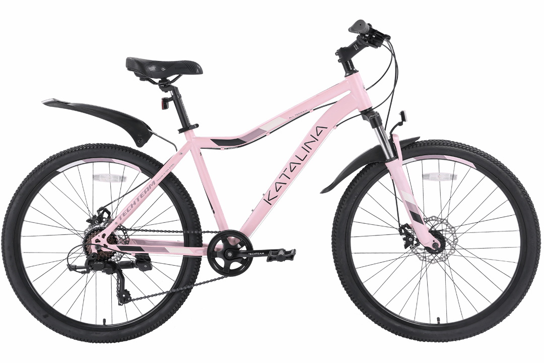 

Велосипед Tech Team Katalina 26"х17" розовый, Katalina 26