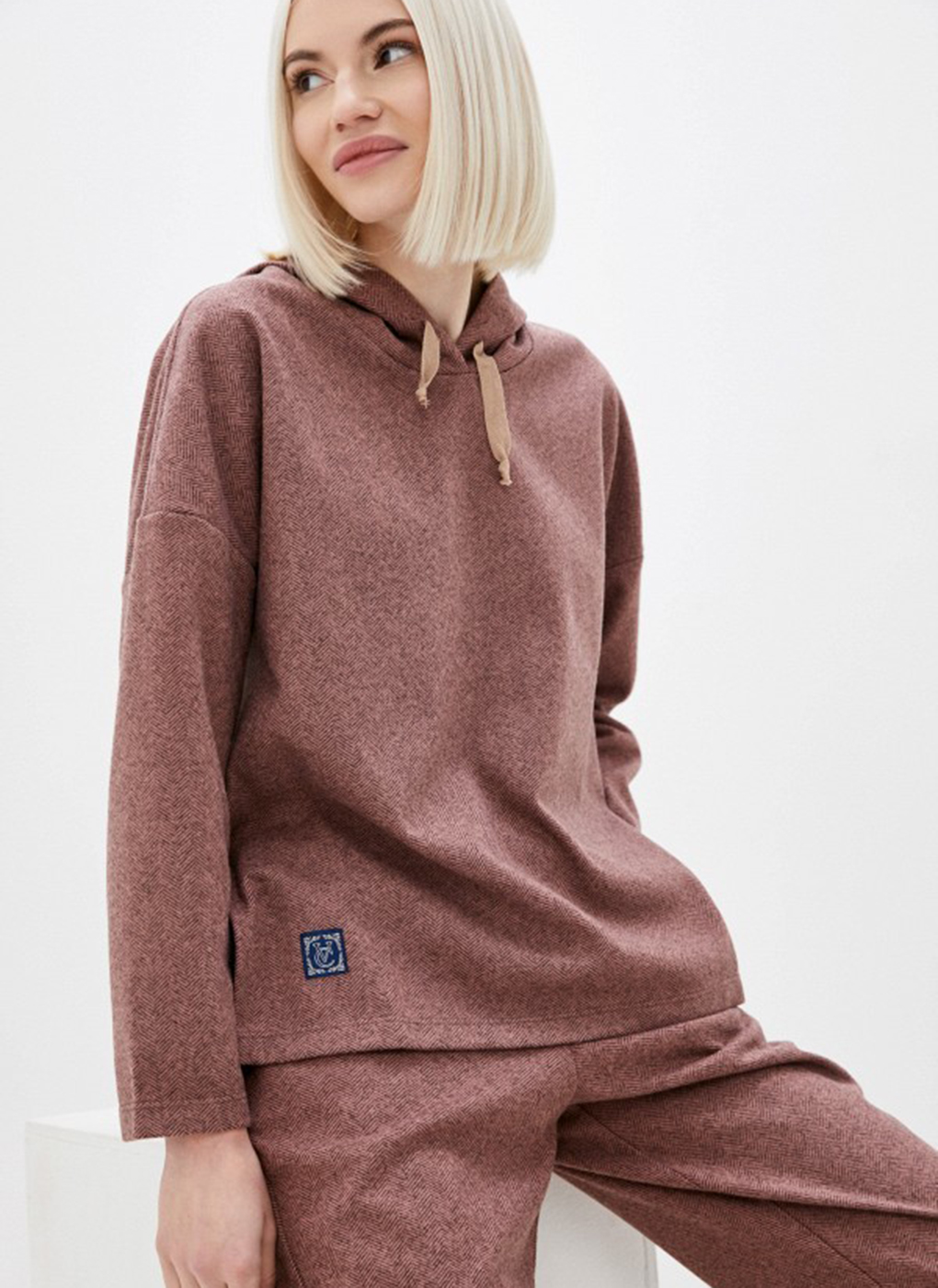 

Пуловер женский Каляев 59983 коричневый 48 RU, 59983