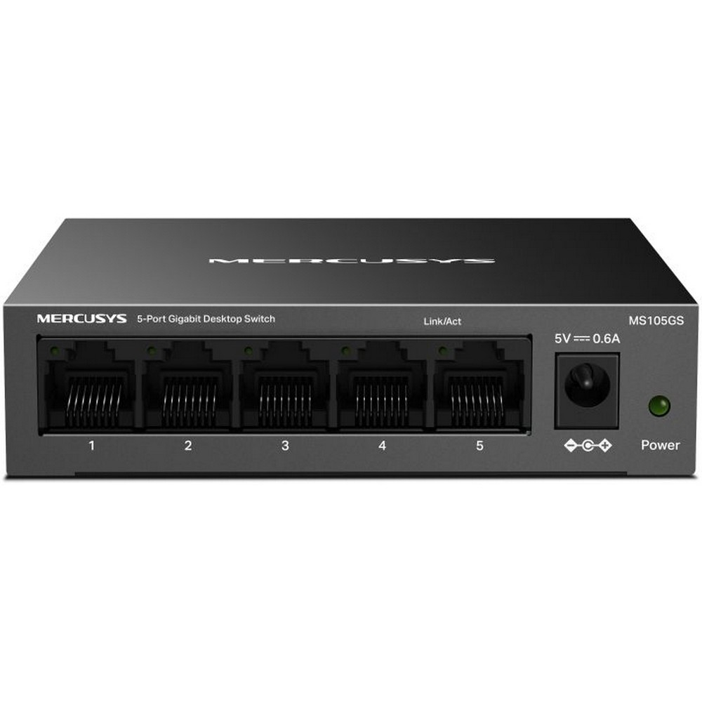 

Коммутатор MERCUSYS MS105GS черный