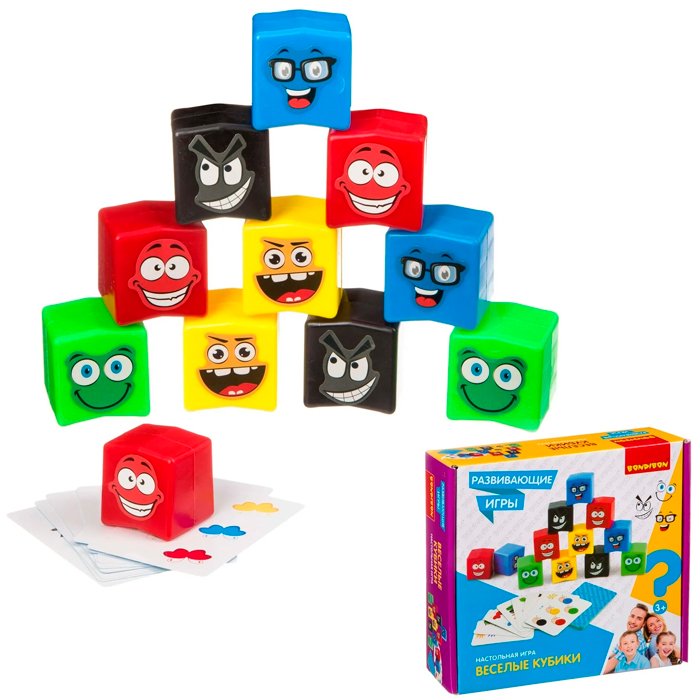 

Игра ВЕСЁЛЫЕ КУБИКИ ВВ4171