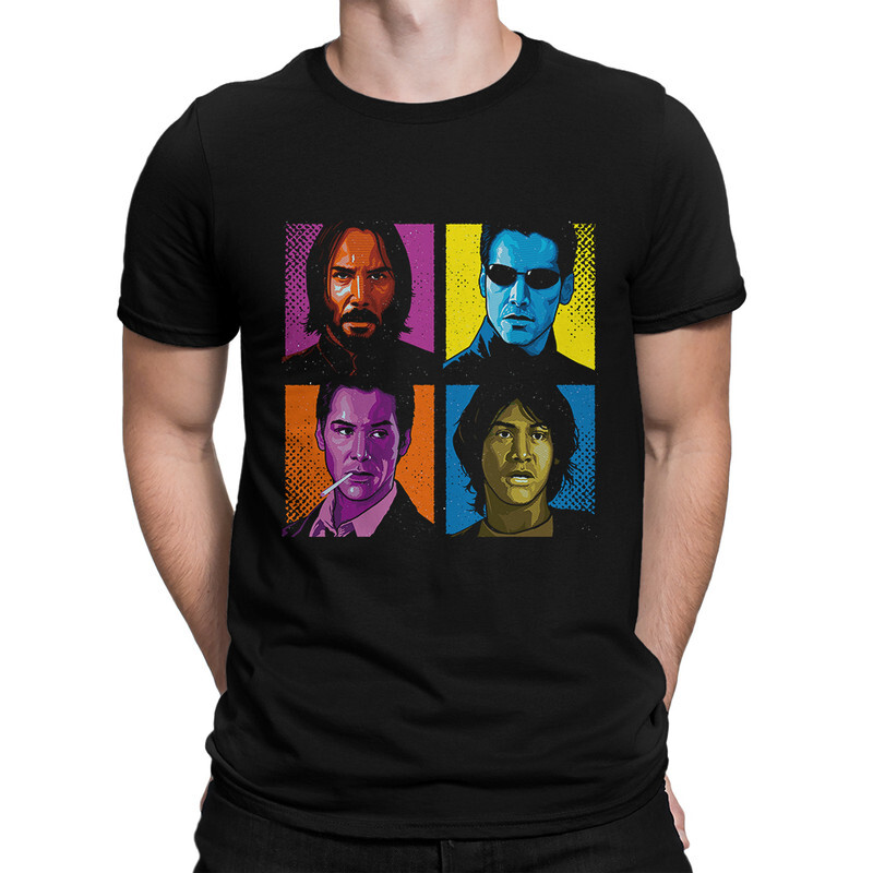 

Футболка мужская DS Apparel Киану Ривз 989465-2 черная L, Черный, Киану Ривз 989465-2