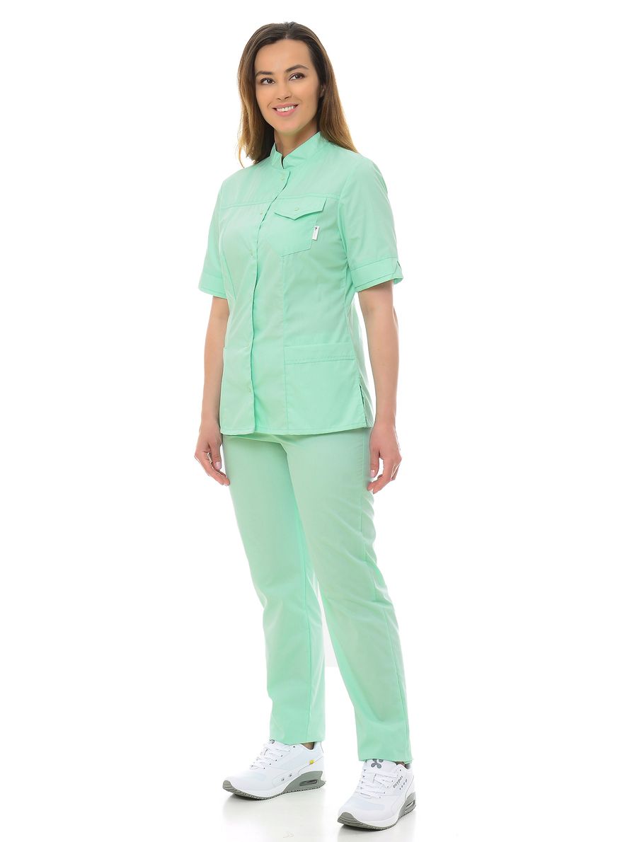 фото Костюм медицинский женский medicalwear марго 107 зеленый 38 ru