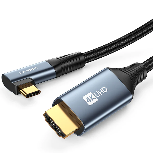 

JOYROOM Кабель TYPE-C - HDMI 4K 2м Серый SY-20C1, SY-20C1