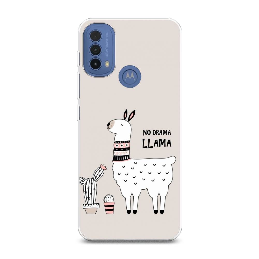

Чехол Awog на Lenovo K14 Plus/Motorola Moto E20/E30/E40 "No drama LLama", Разноцветный, 243550-2