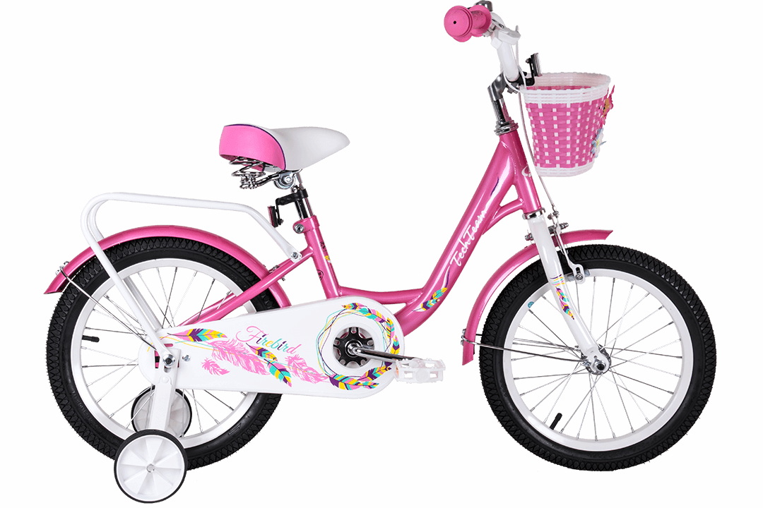 

Велосипед Tech Team Firebird 18" розовый (сталь)