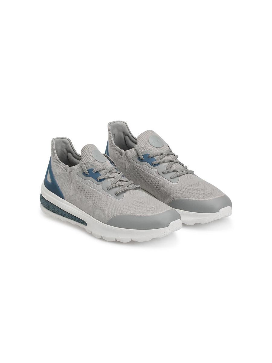 

Кроссовки мужские GEOX 001409301 серые 42 EU, Серый, 001409301
