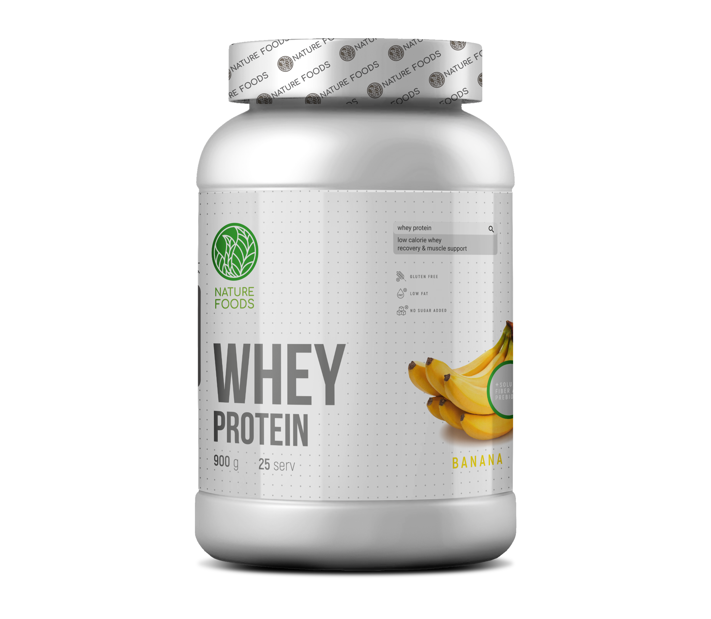 

Nature Foods Whey 900 г Ваниль