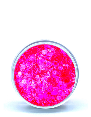 

Неон Пинк ГлиттерГель. Блёстки для лица и тела, 3 мл / Queridos Glitters (Цв: Assortment)