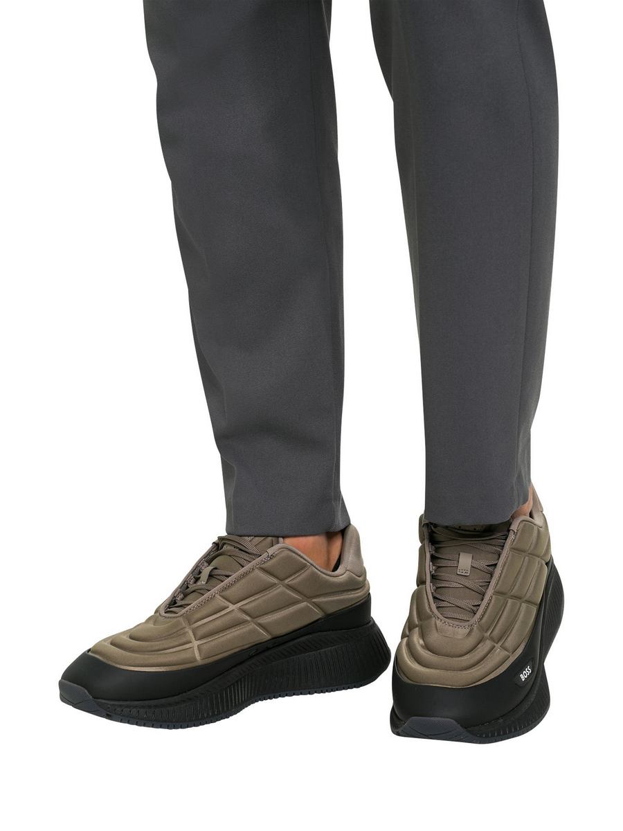 

Кроссовки мужские BOSS 001411737 зеленые 43 EU, Зеленый, 001411737