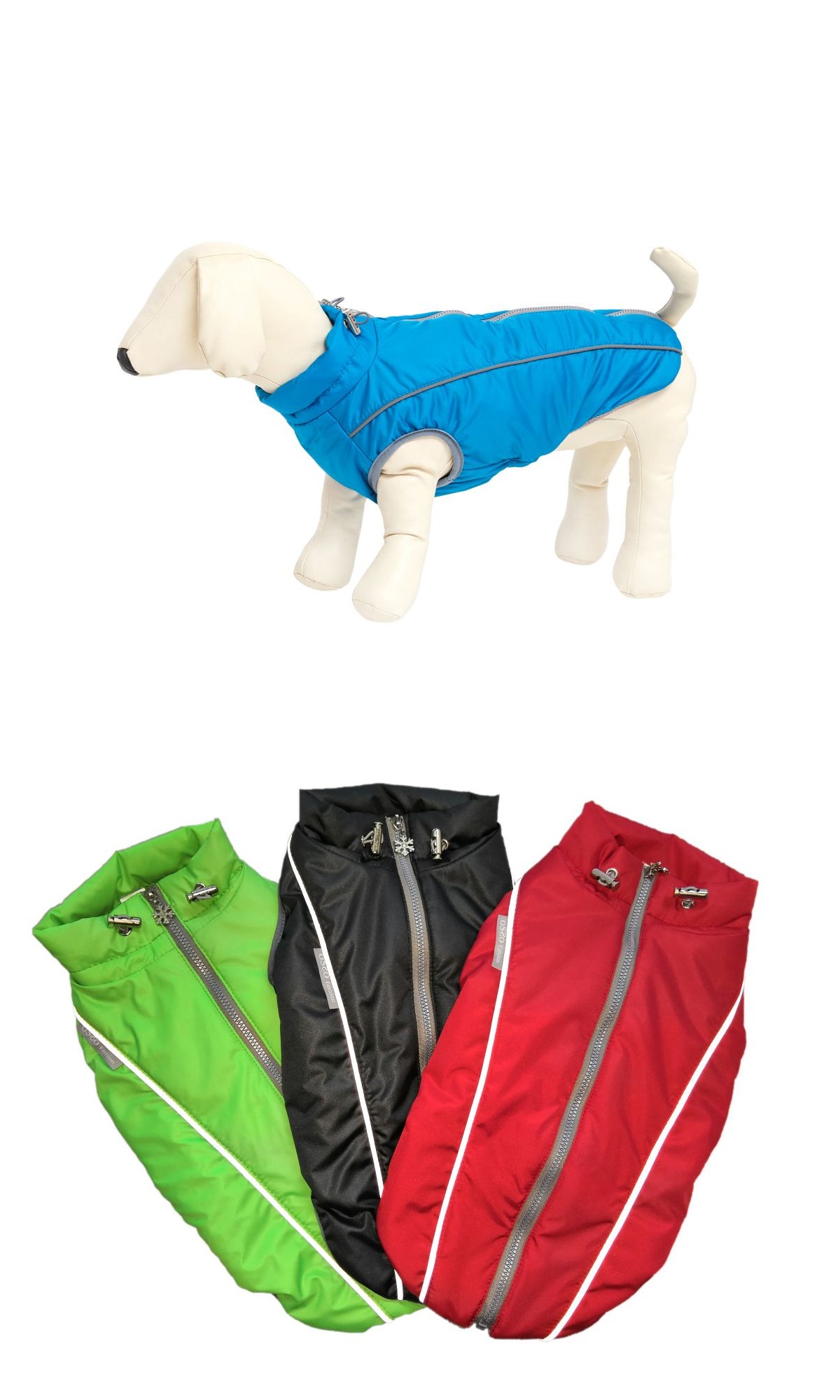 фото Osso fashion жилет для собак зимний "аляска" nobrand