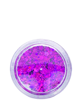 

Блёстки для лица и тела Queridos Glitters Глиттер гель Фиолент 3 мл