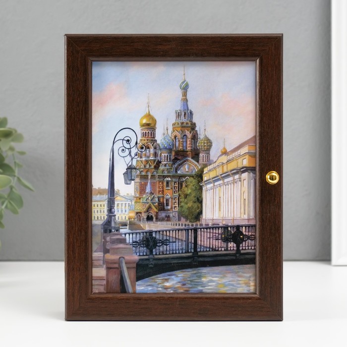 

Ключница Санкт-Петербург, 10654871, 16х21 см, венге