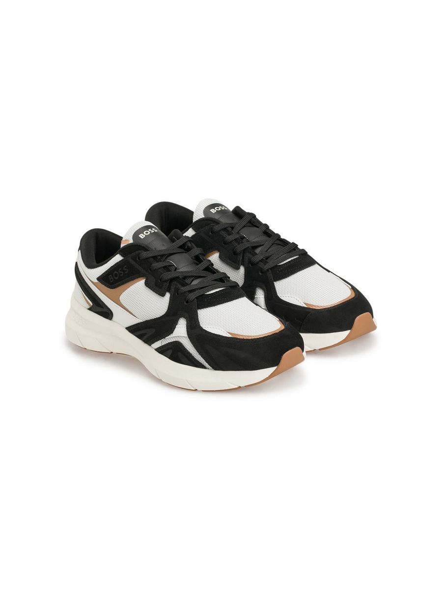

Кроссовки мужские BOSS 001411741 белые 44 EU, Белый, 001411741