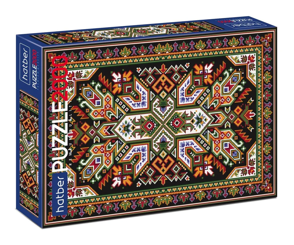 

Пазлы Hatber Premium 2000 эл 980х680мм Ковёр, Пазлы 2000 элементов