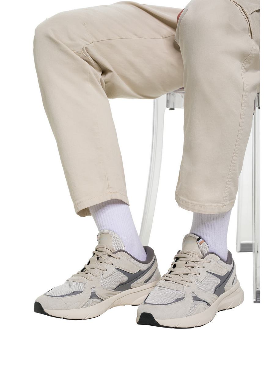 Кроссовки унисекс BOSS 001411741 бежевые 42 EU 19050₽