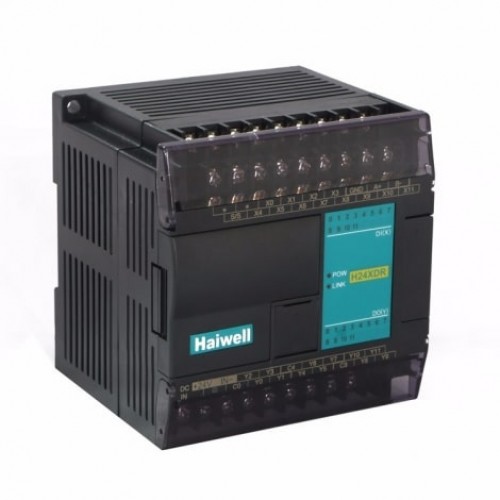 Дискретный модуль расширения Haiwell 24В 12DI 12RO RS485 Modbus RTU H24XDR