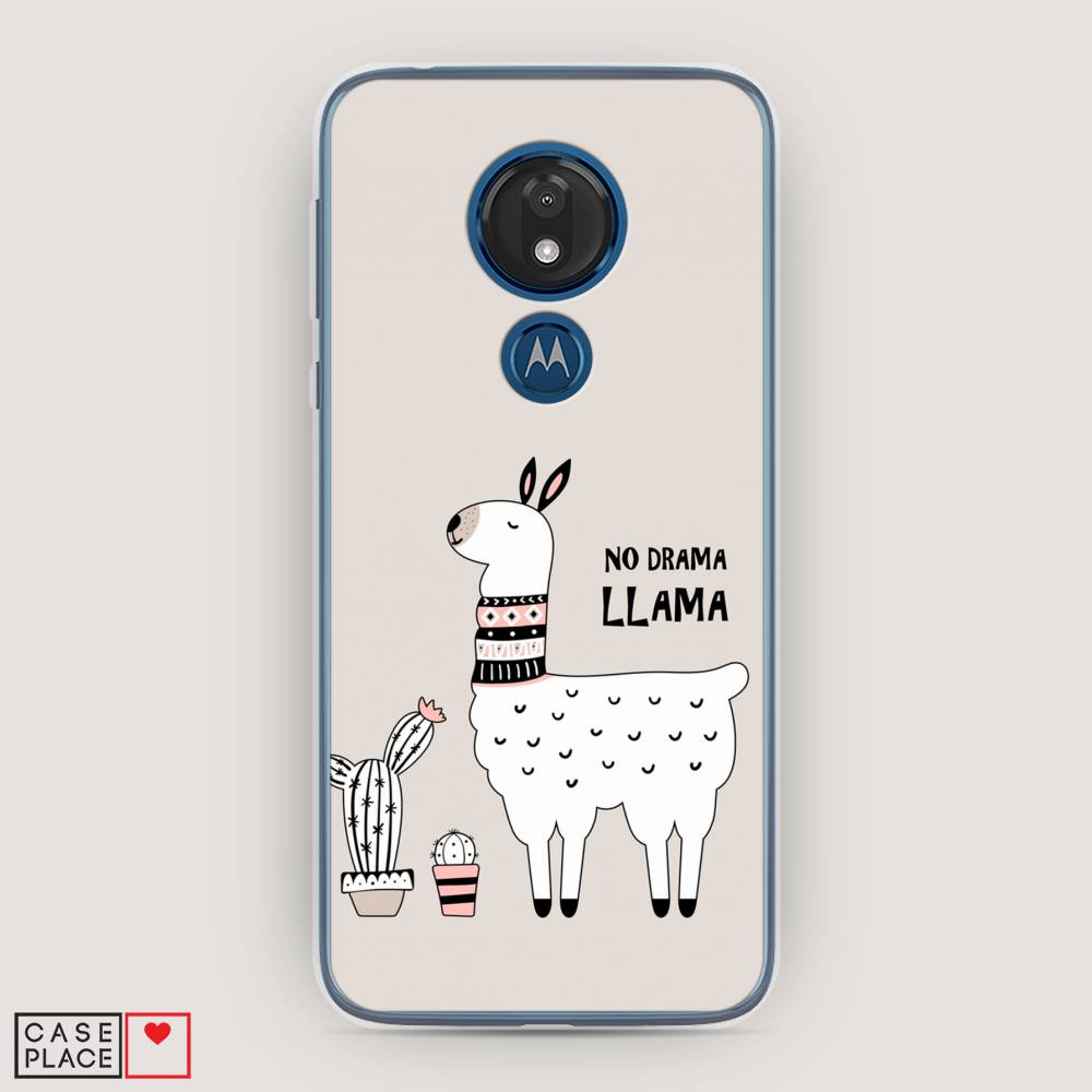 

Чехол Awog на Motorola Moto G7 / Моторола Мото G7 "No drama LLama", Разноцветный, 241150-2