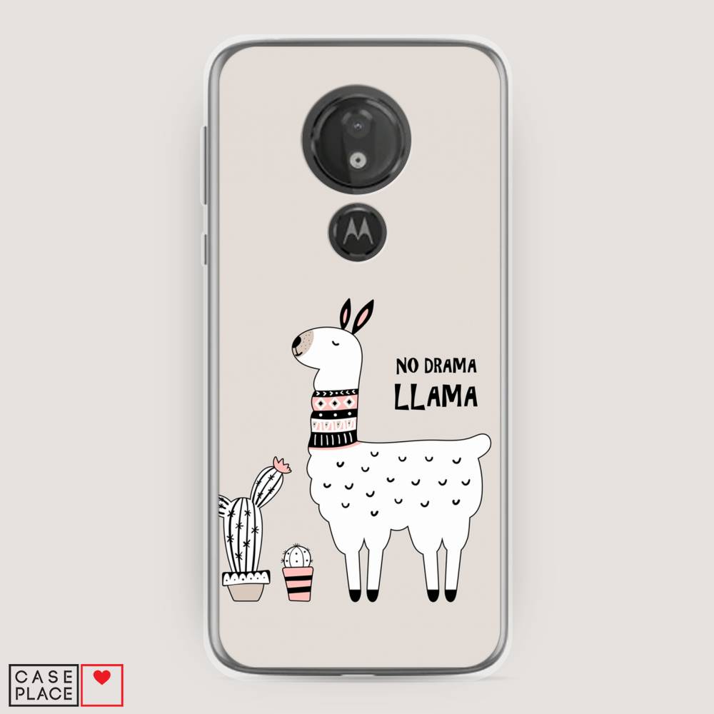 

Чехол Awog на Motorola Moto G7 Power / Моторола Мото G7 Power "No drama LLama", Разноцветный, 241350-2