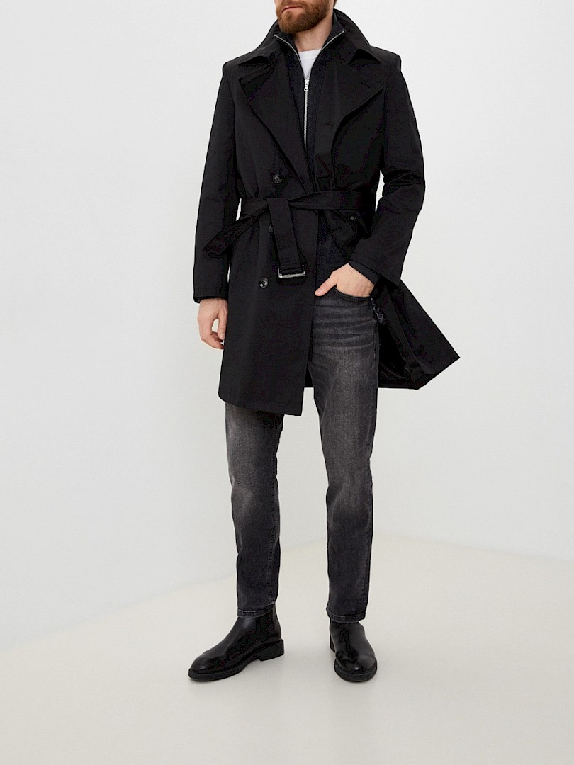 

Плащ мужской Berkytt 414/1 П864 черный 104/176, 414/1 П864