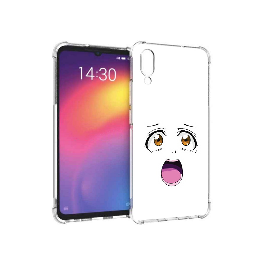 

Чехол MyPads Tocco для Meizu Note 9 аниме лицо (PT134513.88.223), Прозрачный, Tocco