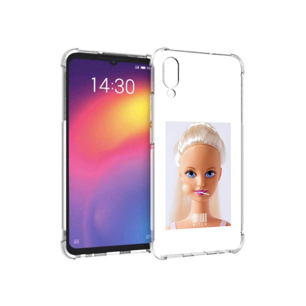 

Чехол MyPads Tocco для Meizu Note 9 барби (PT134513.88.226), Прозрачный, Tocco