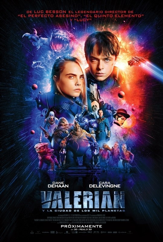 

Постер к фильму "Валериан и город тысячи планет" (Valerian and the City of a Thousand Plan