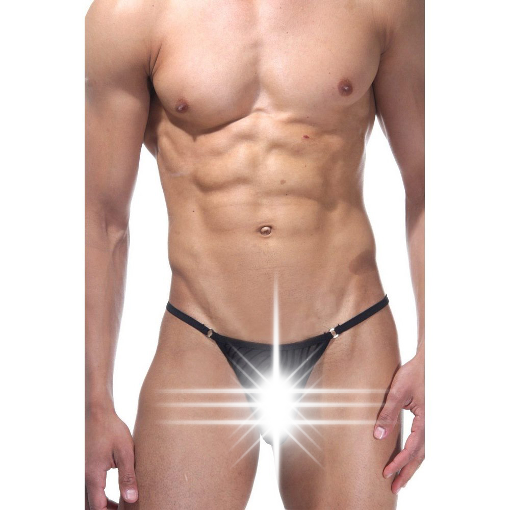 

Мужские трусы стринги Don Moris DM031744 черные XL, Черный, DM031744