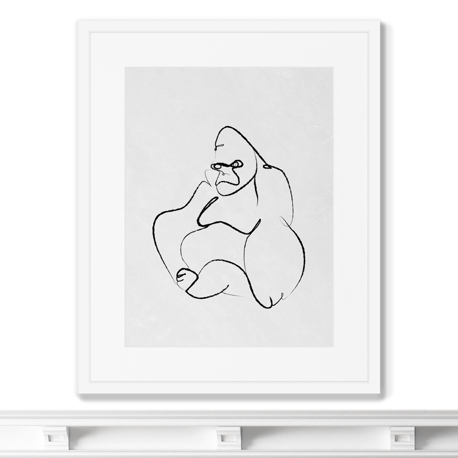 

Репродукция картины в раме Gorilla Размер картины: 42х52см