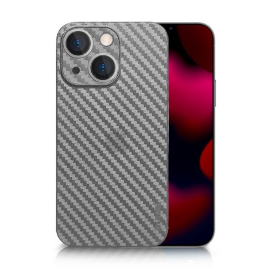 

Чехол Memumi Slim Series Ultra Thin 0.3mm PP Carbon Fiber для iPhone 13 6.1inch White (AFC