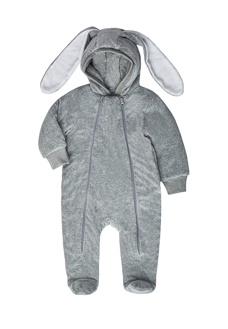 

Комбинезон детский Kari Baby AW23B006, серый, 68, AW23B006