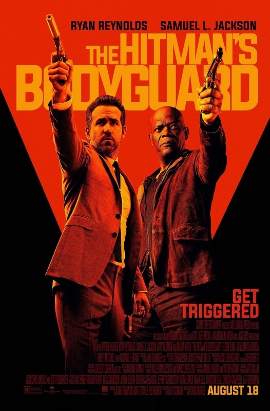 

Постер к фильму "Телохранитель киллера" (The Hitman's Bodyguard) Оригинальный 68,6x104,1 с