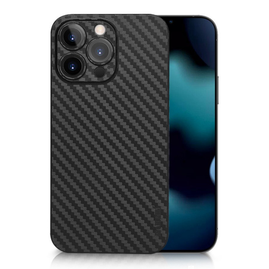 

Чехол Memumi Slim Series Ultra Thin 0.3mm PP Carbon Fiber для iPhone 13 Pro 6.1inch Black