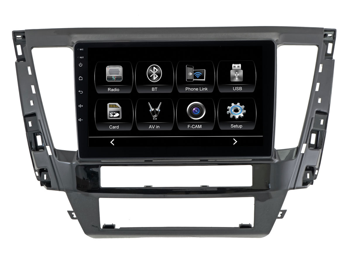 ШГУ Mitsubishi Pajero Sport 21+ (CITY Incar ADF-6117) BT, 2.5D экран, CarPlay и Android