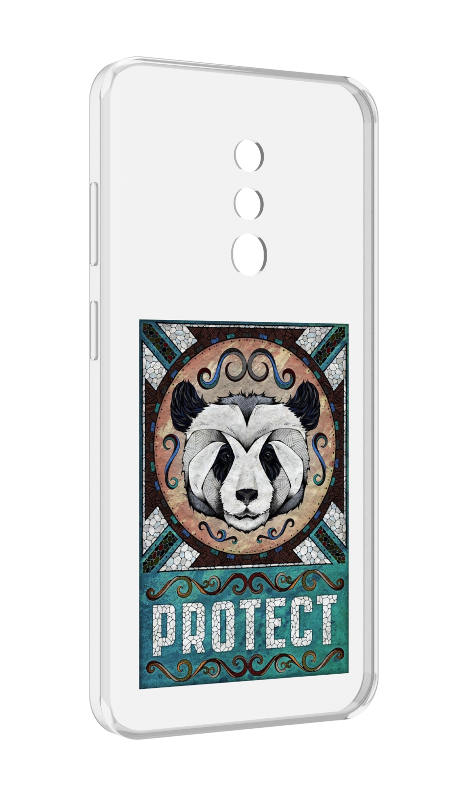

Чехол MyPads защита панды для Blackview BV5200, Прозрачный, Tocco