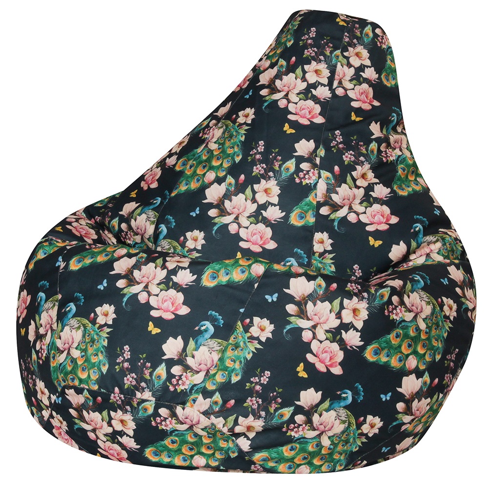 

Кресло Мешок Груша Павлин 3XL, Классический