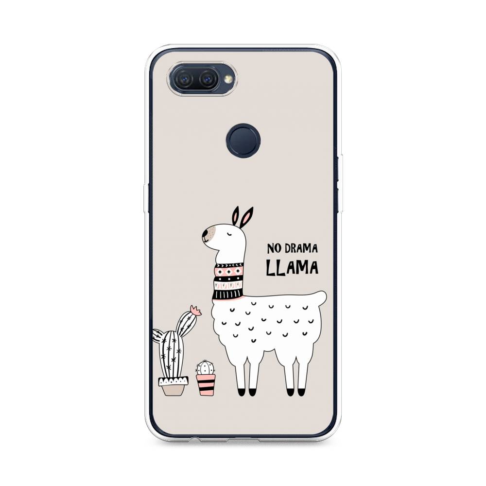 

Чехол Awog на Oppo A12 "No drama LLama", Разноцветный, 253450-2