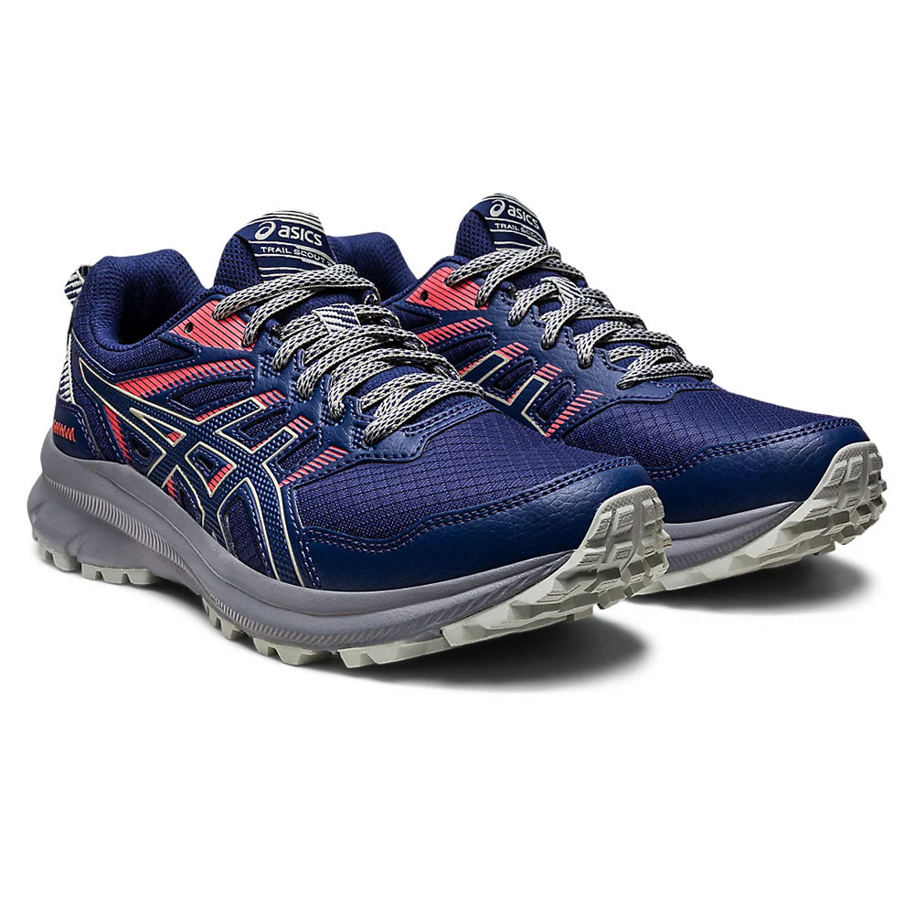 

Кроссовки женские Asics Trail Scout 2 1012B039 405 синие 6.5 US, Синий, Trail Scout 2 1012B039 405
