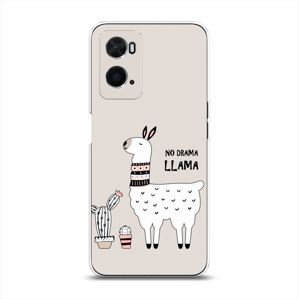

Чехол Awog на Oppo A36 "No drama LLama", Разноцветный, 259950-2